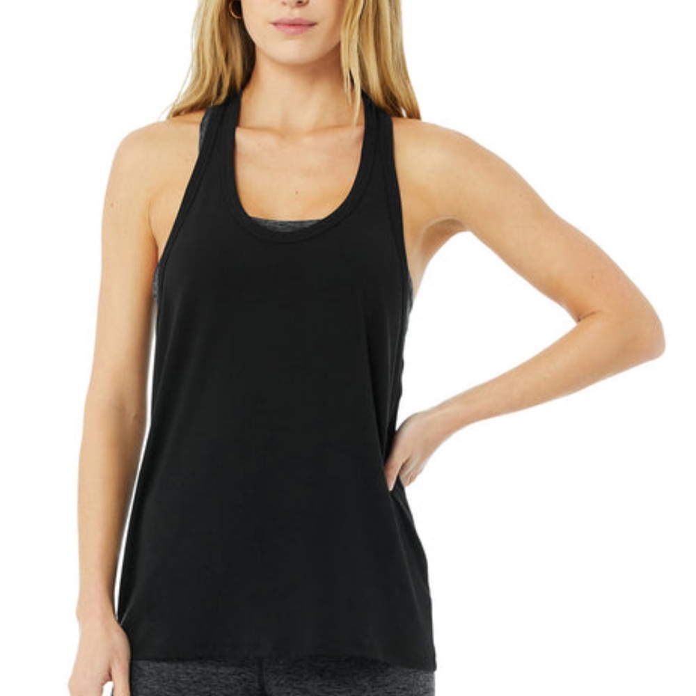 EUC ALO Motion tank in Black Size S